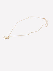 Long Necklace with Sun Pendant rw&co On Sale