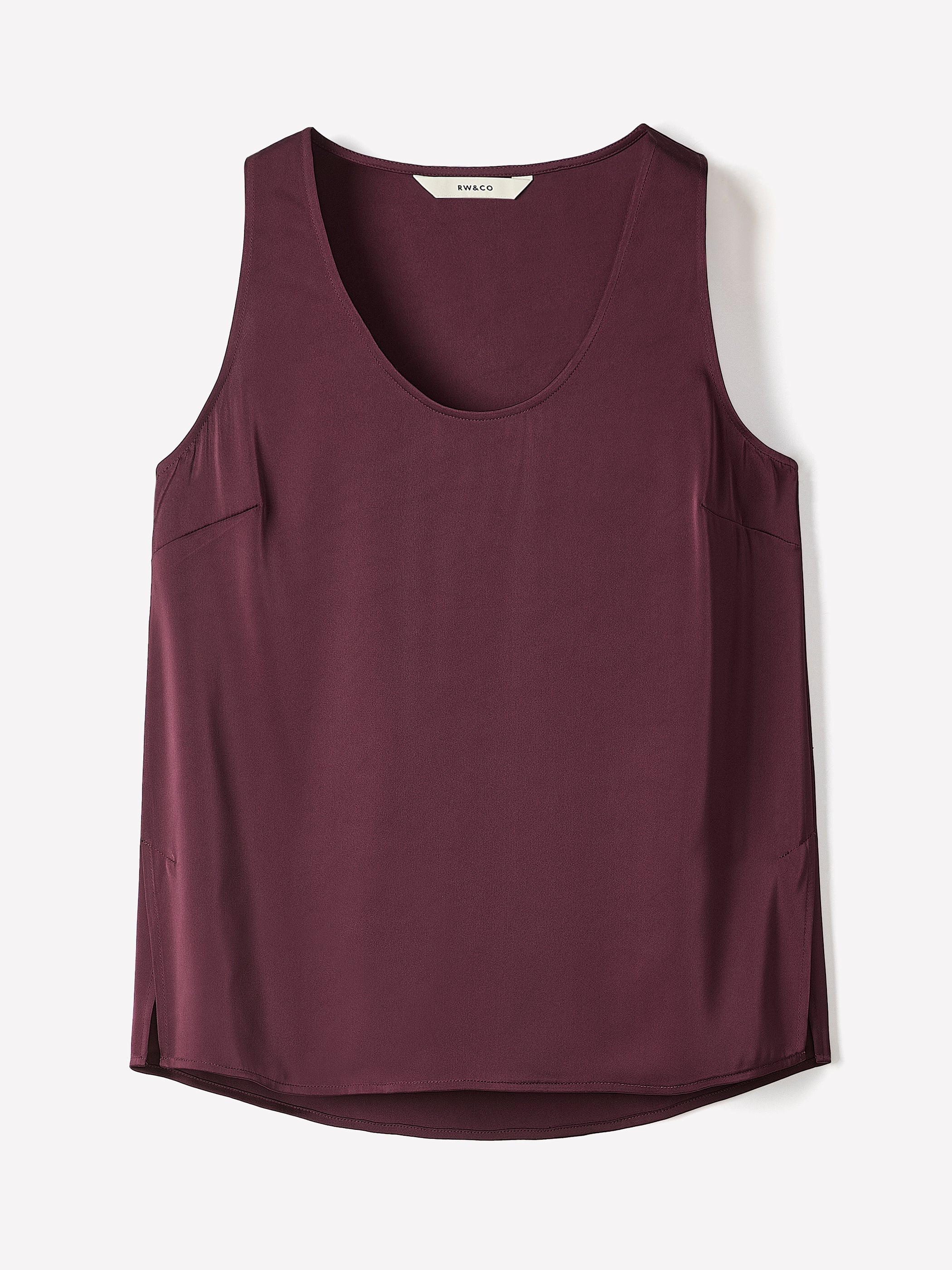 U-Neck Satin Cami rw&co Special Offer