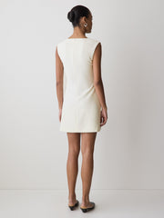 Sleeveless Crew-Neck Mini Dress rw&co On Sale