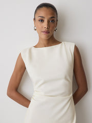 Sleeveless Crew-Neck Mini Dress rw&co On Sale
