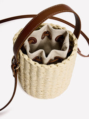 Straw Bucket Bag rw&co Special Promo Price