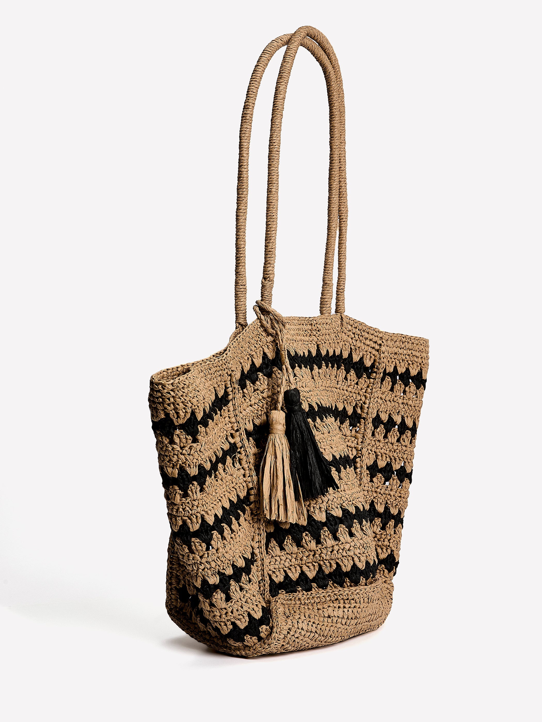 Raffia Tote Bag rw&co Special Offer